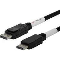 Deltaco 8K 2.1 DisplayPort Kaapeli - 0.5 m
