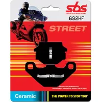 SBS 23-692HF Ceramic Aprilia/Buell taakse jarrupalat