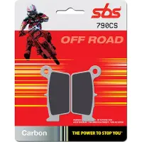 SBS 23-790CS Carbon Silver Suzuki DR125SM taakse jarrupalat