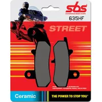 SBS 23-635HF Ceramic Suzuki DR600S/RG125F taakse jarrupalat