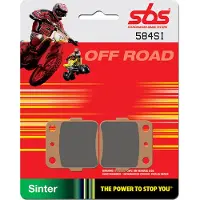 SBS 23-584SI Sintered Offroad Hon/Suz/Yam jarrupalat