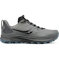 Saucony Women's Peregrine Ice+ 3 Gravel/Black Juoksukengät 37
