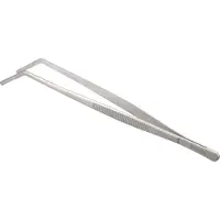 Dorre Miah Food Tweezer Curved - Silver - L 24CM