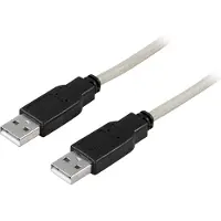 Deltaco – USB 2.0 kaapeli A-A u-u, 3m (USB2-9)