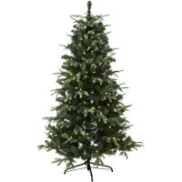 Viga 140x96cm valoilla joulukuusi