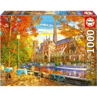 Educa Notre Dame In Autumn 1000p palapeli