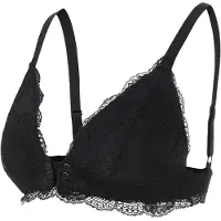 Mamalicious Mlzenina Lace Nursing Bra A. Noos - Black - XS