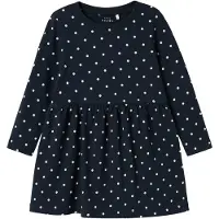 Name It Mini Nmfvivia Ls Dress Noos - Navy - 98