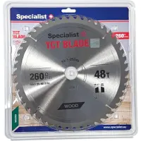 Specialist+ Katkaisuterä puulle Specialist+ Wood; 260x30 mm; Z48