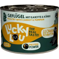 Lucky Lou 6x200g Senior Siipikarjanliha kissanruoka märkä
