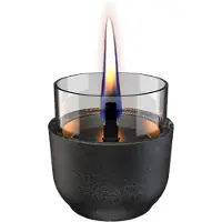 Tenderflame Violet 8 Black Lava Porcelain