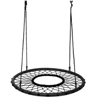 Nordic Play 100 cm musta linnunpesäkeinu