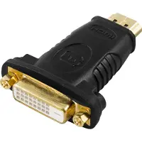 Deltaco HDMI uros - DVI-D naaras sovitin