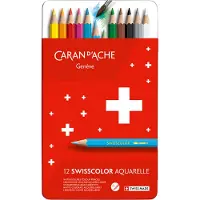Caran d'Ache Caran d’Ache Swisscolor 12 kpl akvarellikynä