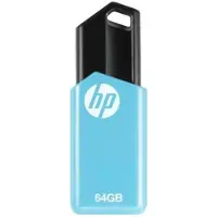 HP – v150w, 64 GB, USB A-tyyppi, 2.0, Liuku, Musta, Sininen (HPFD150W-64)