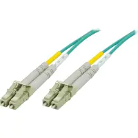 Deltaco – Kuitukaapeli LC - LC, 50/125, OM3, duplex, multimode, 10m (LCLC-610)