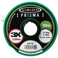 Vision Tippet Material Prisma Fluorcarbon (Size: 4X 0,18)