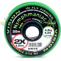 Vision Fly Fishing Vision Nymphmaniac Two Tone Tippet 30M (Diameter: 2X 0,23)