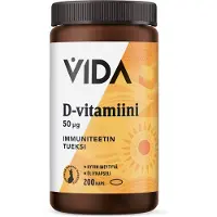 Vida D-vitamiini 50 mikrog