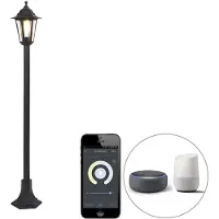 QAZQA Älykäs lyhty musta 122 cm sis. Wifi ST64 - New Haven