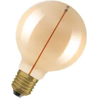 Osram Vintage 1906 LED-lamppu GLOBE95 Filament-Magnetic GOLD 2,2W/827 (12W) E27