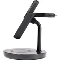 Deltaco – 3-in-1 magneettinen langaton laturi, iPhone/Apple Watch/nappikuulokkeet (QI-1045)