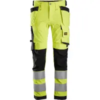 Snickers 6243 AllroundWork Stretch huomio riipputaskuhousut