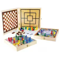 Jeujura Wooden Box 100 Perinteiset lautapelit