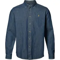 MCS Tim Reg Cot M Shirt - Blue - S