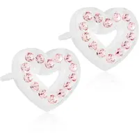 Blomdahl Brilliance Heart Hollow 10mm light