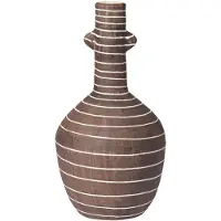 Ferm Living Brura maljakko 32 cm Coffee-white
