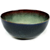 Serax Terres de Rêves -kulho S Misty grey-dark blue