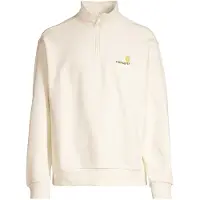 Carhartt WIP Half Zip American Script Half-Zip Neulepaita natural Koko M