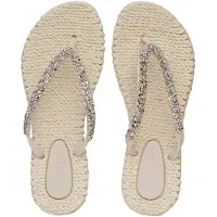 Ilse jacobsen Flip Flop With Glitter - Cream - 39