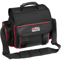 Abu Garcia Bag With 4 Boxes Small Black/Red viehelaukku
