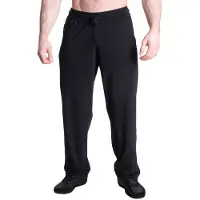 Gasp Sweatpants, Black/White