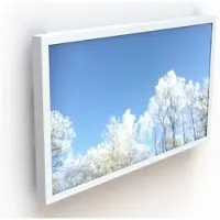 Hi Nd Touch mounting kit - for digital signage LCD panel - landscape - black - Max - recommended for 43"