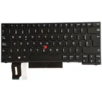 Lenovo - notebook replacement keyboard - with Trackpoint UltraNav - QWERTY - Spanish - black - Kannettavan tietokoneen näppäimistö - vaihtoon - Espanjalainen - Musta