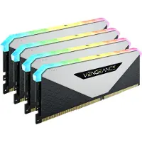 Corsair 32GB (4 x 8GB) Vengeance RGB RT, DDR4 3200MHz, CL16, 1.35V, musta/valkoinen
