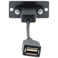 Kramer WU-AA(W) WALL PLATE INSERT - USB WALL PLATE INSERT (A/A) (85-0119399)