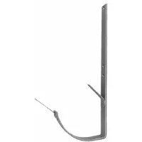 J. Petersen Gutter bracket ipa standard short 333mm quarter round