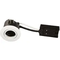 Scan-Products Luna quick install 230v gu10 ip44 Valkoinen round