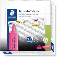 Staedtler 364-23, 1 kpl, Vaaleanpunainen, Taltan pää, Sininen, Vaaleanpunainen, Polypropeeni (PP), 1 mm