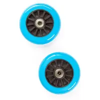 My Hood Set of Wheels 100 mm - Black/Blue