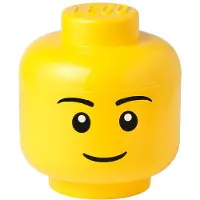Room copenhagen Lego Storage Head säilytysrasia, L, Poika