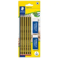 Staedtler Pencil Noris + eraser bc 100% PEFC