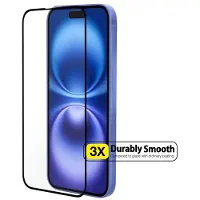 Just Mobile Xkin glass screen protector for iPhone 16 Plus