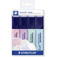 Staedtler Textsurfer Pastel 4 kpl korostuskynä
