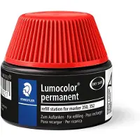 Staedtler Refill ink 4 pcs Lumocolor permanent Red