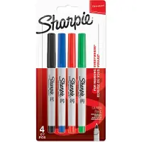 Sharpie Ultra Fine 4 kpl permanenttitussi